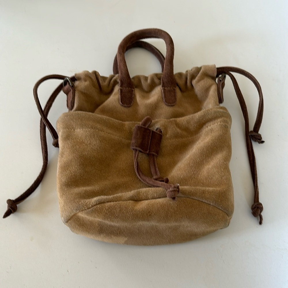Free people Suede boho bag